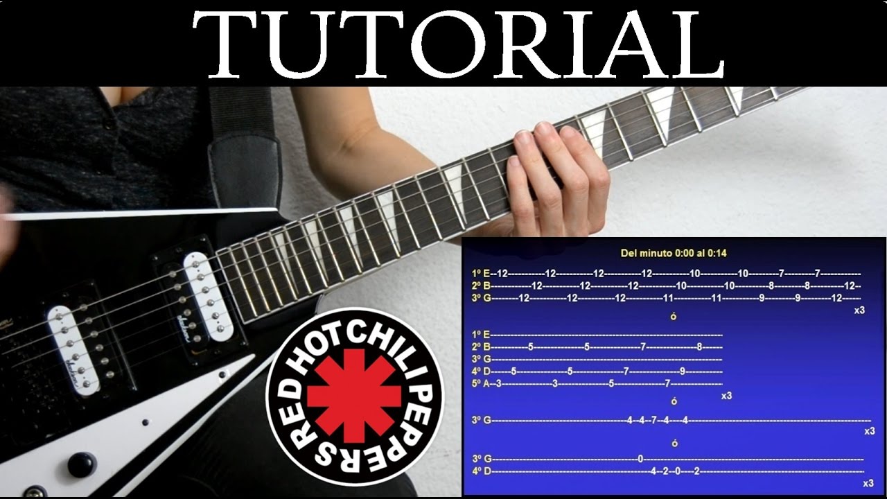 Cómo tocar Dosed de Red hot chili peppers (Tutorial de Guitarra) / How