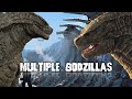 What are the 7 Monsterverse Godzillas (Movies + Comics)
