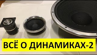 видео: Динамики - диффузоры, голосовые катушки, подвесы, корзины картинка: Динамики - диффузоры, голосовые катушки, подвесы, корзины
