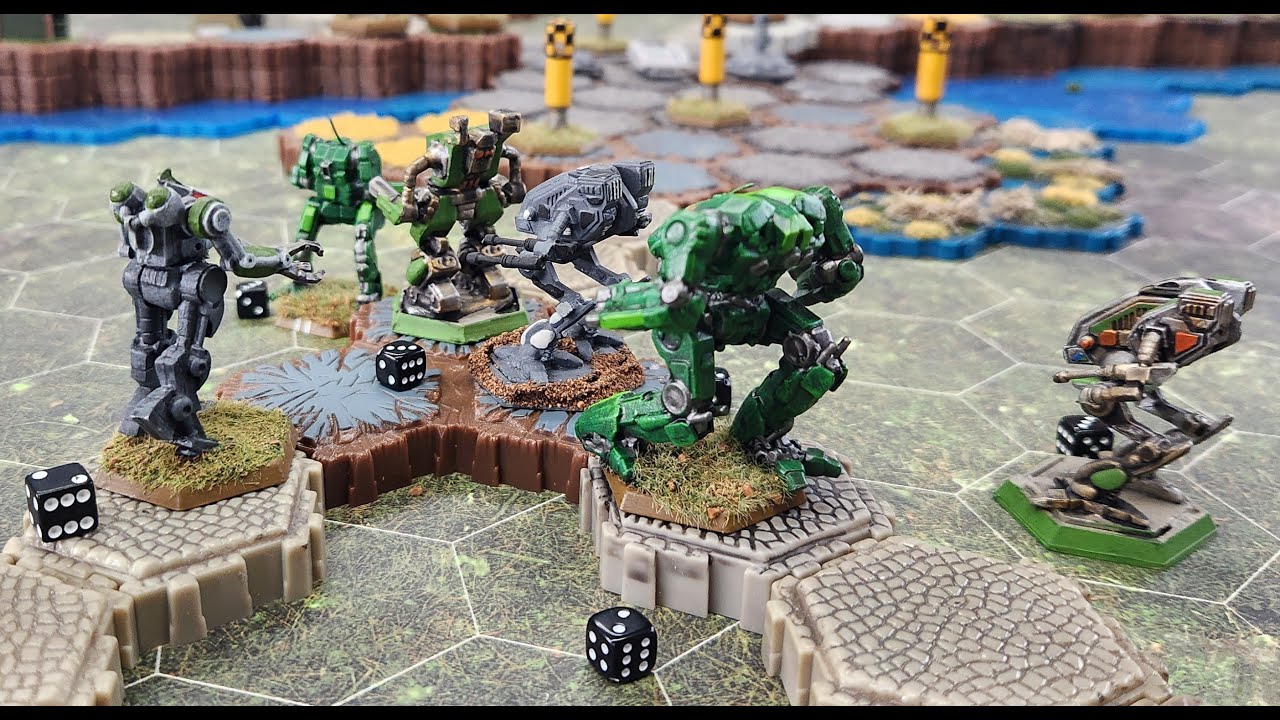 Отчет Battletech: Волчьи Драгуны против клана Нефритового Сокола, эпоха джихада, часть 2