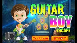 PG Guitar Boy Escape Game Walkthrough