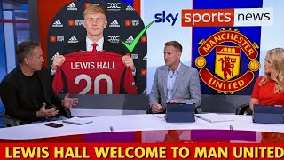 BREAKING! LEWIS HALL FINALLY UNVEILED AS A MANCHESTER UNITED PLAYER OFFICIAL PRESENTATION STUNS FANS