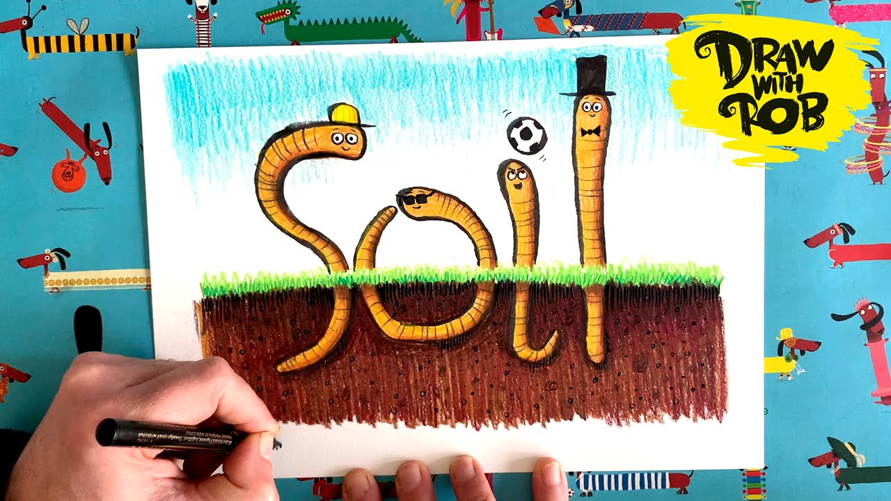 Drawwithrob Special Edition Wiggly Worms Youtube