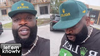 Rick Ross Says He Doesn’t Do Drip Checks But He Does Crib Checks As He Continues To Troll Drake