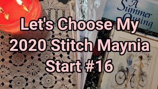 Stash Dive 2020 Stitch Maynia Start #16 - FlossTube Extra