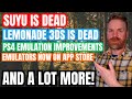 Suyu is officially dead lemonade 3ds is officially dead ps4 emulation improvements and more