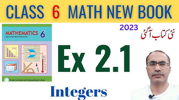 6Th Class Math exercise 2.1 || 6Th Class Math New Book 2023 || SNC 2023-24