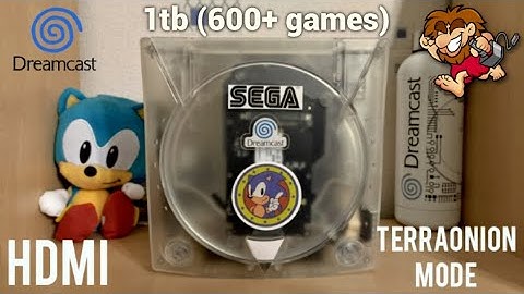 Modded Sega Dreamcast for 1k$ from StoneAgeGamer.com