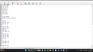 Assembly language Programming for Multiplication and Division 