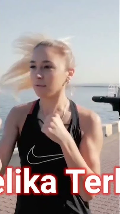 Anzhelika Terliuga Training Kumite karate shorts karate wkf girl