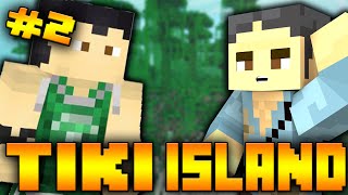 MINECRAFT : TIKI ISLAND - LA NOSTRA BASE SEGRETA w/ St3pny #2