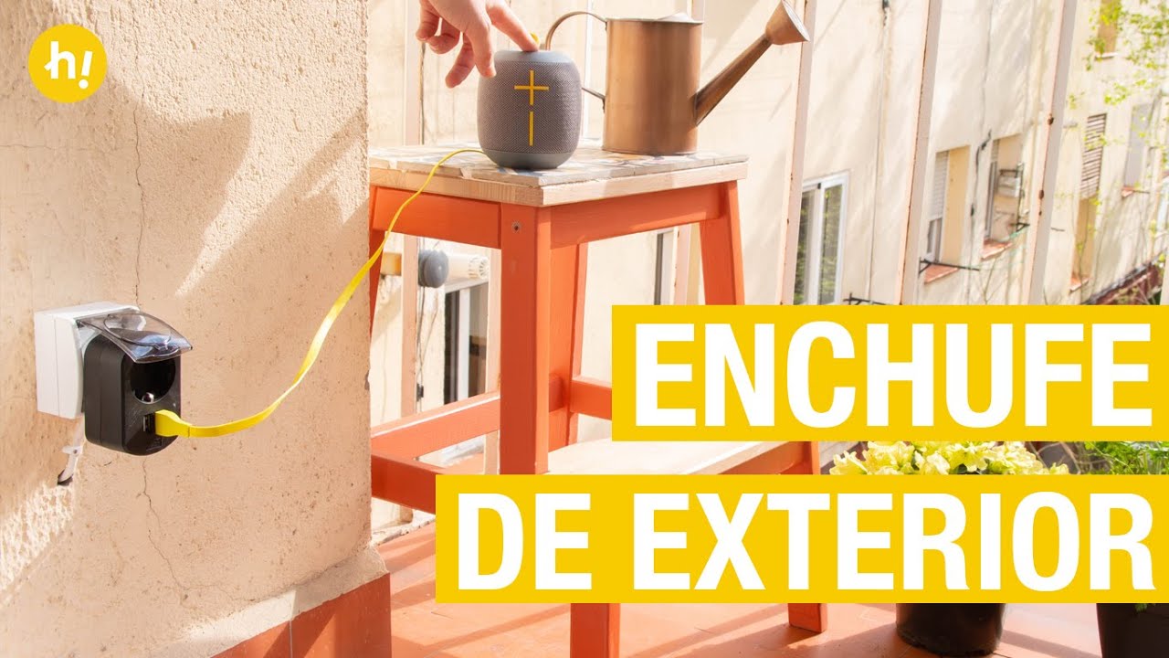 Cómo instalar un enchufe de exterior a partir de otro · Handfie DIY 