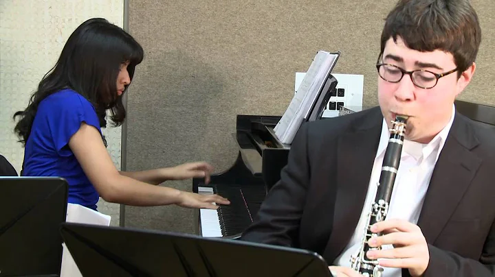 Piavioclarello performing First Music composition ...