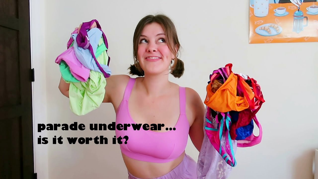 try-on parade underwear collection & honest review! 