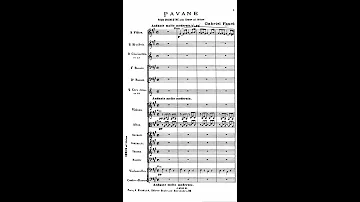 Fauré - Pavane in F# Minor, Op. 50 (Score)