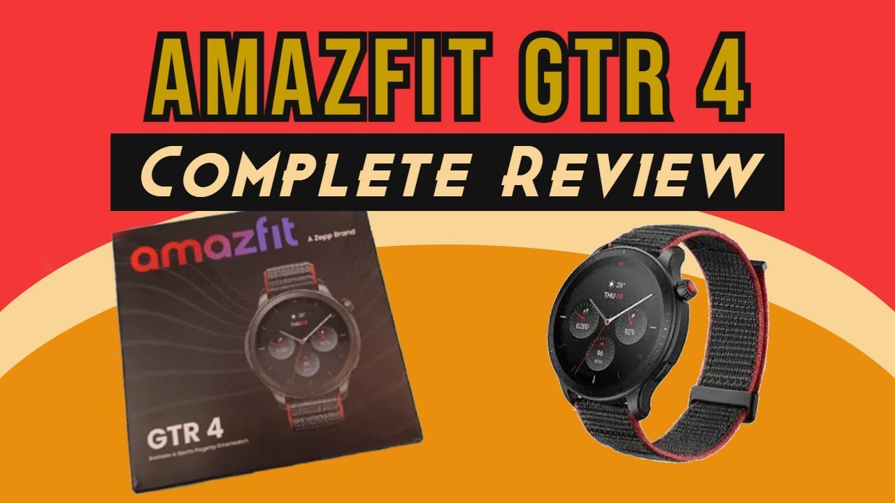 Amazfit GTR 4, A Classic in Action