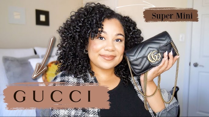 Gucci Marmont Super Mini Review+ What Fits Inside – Love, Monnii: A  Lifestyle & Fashion Blog