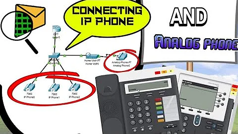 Connecting ip phone and analog phone using Home Voip (CiscoPacketTracer)
