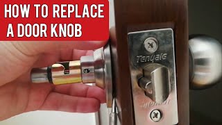How to Replace a Door Knob