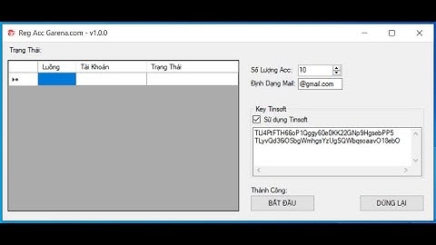 Tool reg acc garena - ToolSpeed