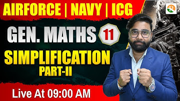 Simplification # 02  Airforce, Navy, ICG, NDA | Airforce Y Group Maths 2025 | Airforce 2025 | RSSIR