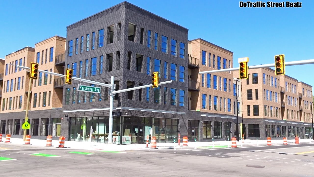 New Traffic Lights & Power Outage Van Dyke & Kercheval YouTube