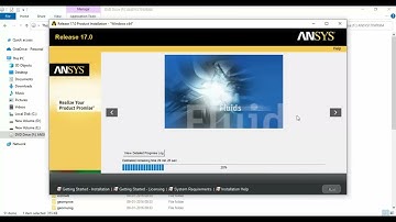 Step by Step Process to Install Ansys17