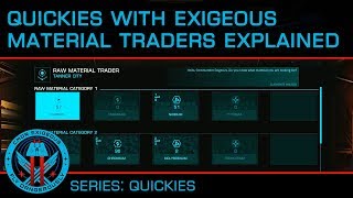 Quickies: Material Traders Explained