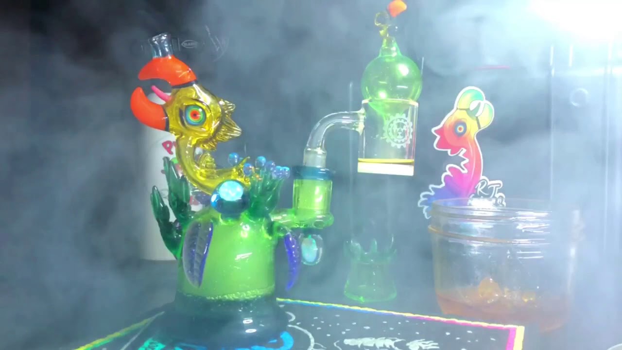 GG4 diamond out the RJ glass jungle bird scene