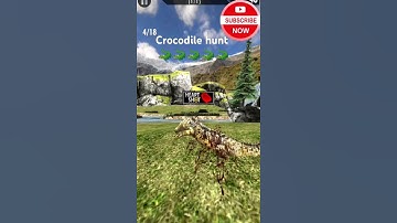 Hunting || Crocodile | #shorts #020