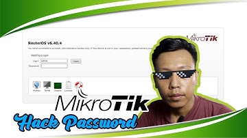 Hack Password Login Mikrotik