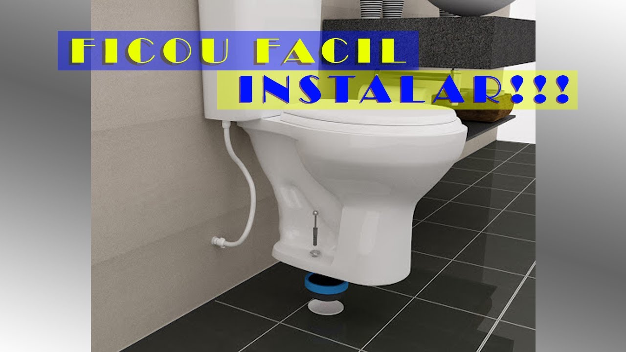COMO INSTALAR VASO SANITÁRIO COM CAIXA ACOPLADA | PASSO A PASSO - YouTube
