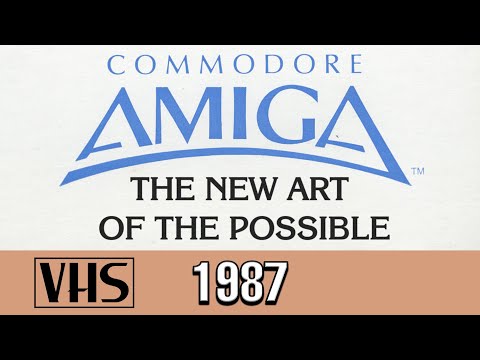 Commodore Amiga 2000: The New Art of the Possible (1987 Promotional Video Art Computer VHS Tape)