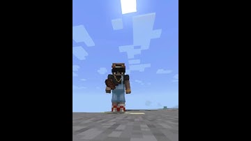 Minecraft, But Random Blocks Spawn When You Walk #shorts