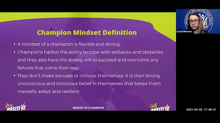 Swing Series #10Debbie O'ConnellMindset of a Champ...