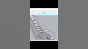 How to Add an Escalator in One Click in SketchUp