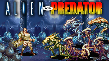 Alien vs. Predator [ Arcade 1994 ] - Dutch - Longplay/Playthrough
