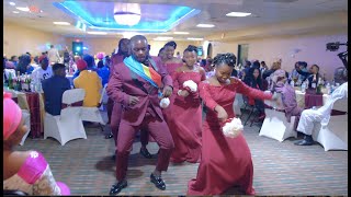 Amazing Wedding Exit |  Mike Kalambay Kiti Ofandi - (Charite and Asende)