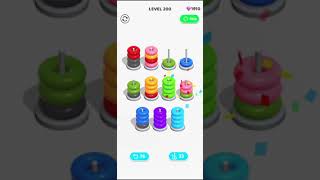 Color Hoop Stack - level 200