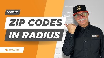 How to Use the Zip Code in Radius Tool | Search Nearby Zip Codes in Seconds