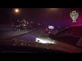 Dash Cam Police Cruisers Struck During A Traffic Stop