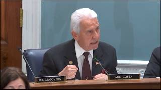 House Agriculture Committee: Rep. Jim Costa Gives Opening Statement