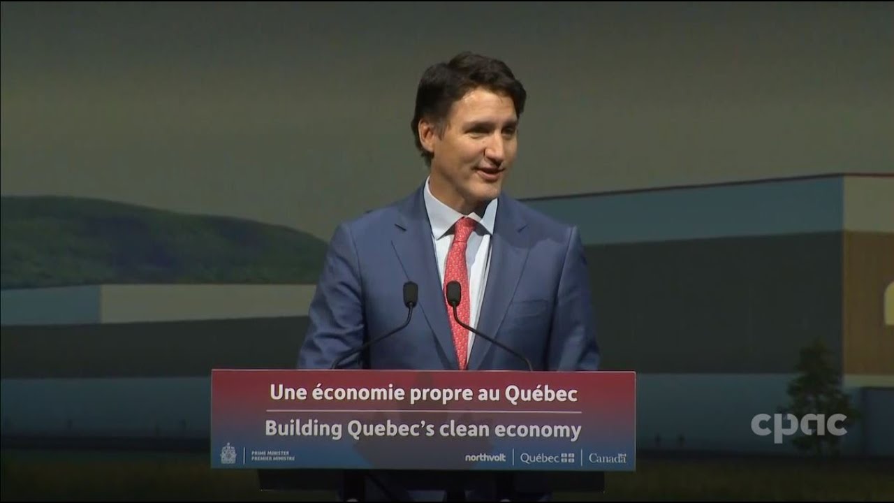 11 h 00 HE Annonce du PM Trudeau et du PM du Québec François Legault