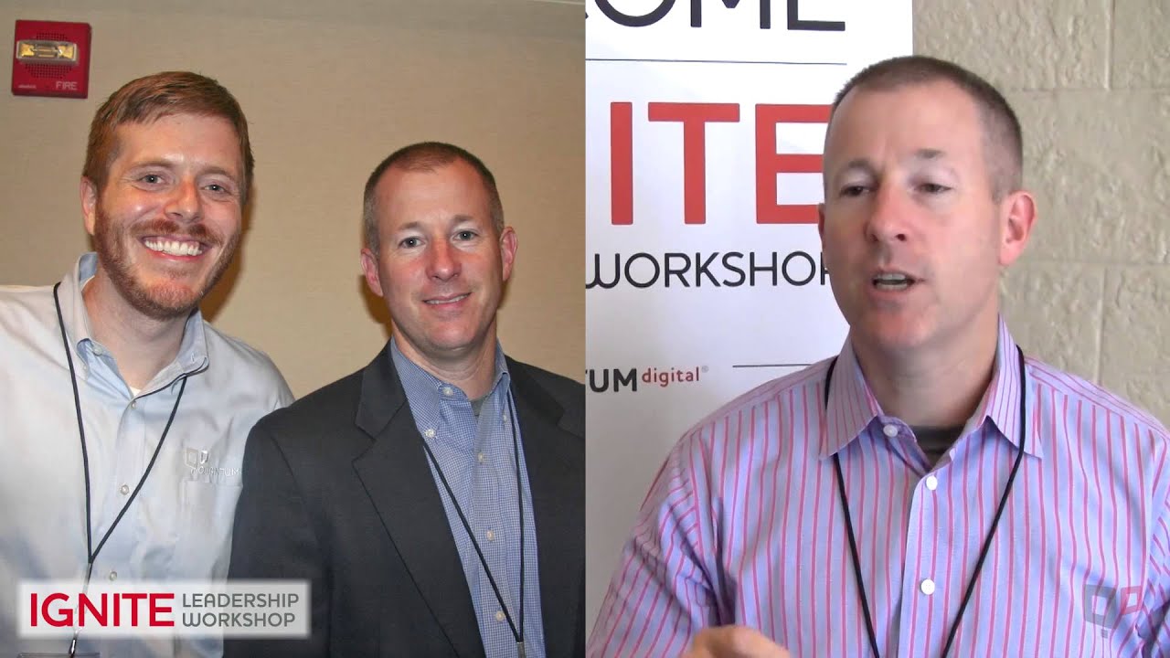 Ignite Leadership Workshop Testimonial - Bryan Sheppard