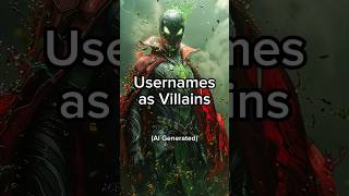 Ai Draws Your Usernames as Villains!
