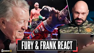 Tyson Fury Frank Warren Watch Back The Glory Years Wilder And Whyte Winning Moments