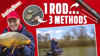 This rod can do the lot - Feeder fishing for commercial carp at Decoy Lakes