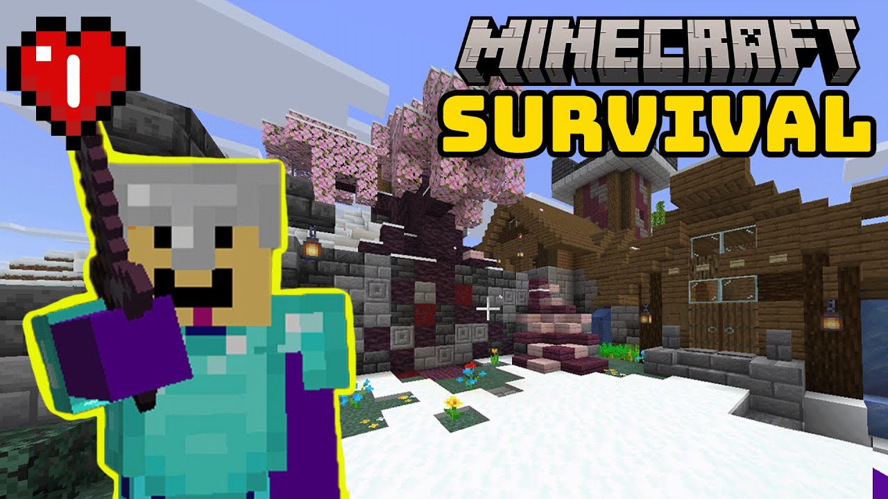 A Noob's Perfect Start in Minecraft Survival - Episode #1 - YouTube