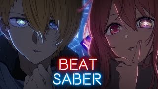 [Quest 3] Oshi no Ko Opening and Ending in Beat Saber! | Yoasobi/Queen Bee | Full Combo