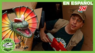 El dino-auto 🚗🦖 | Videos de dinosaurios y juguetes para niños